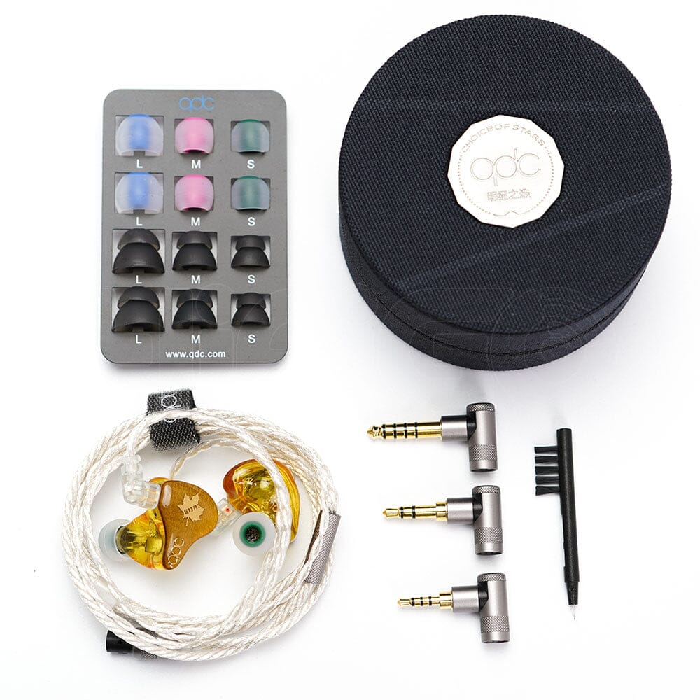 QDC Folk 1BA + 1 DD +1 Planar Hybrid In-Ear Monitors